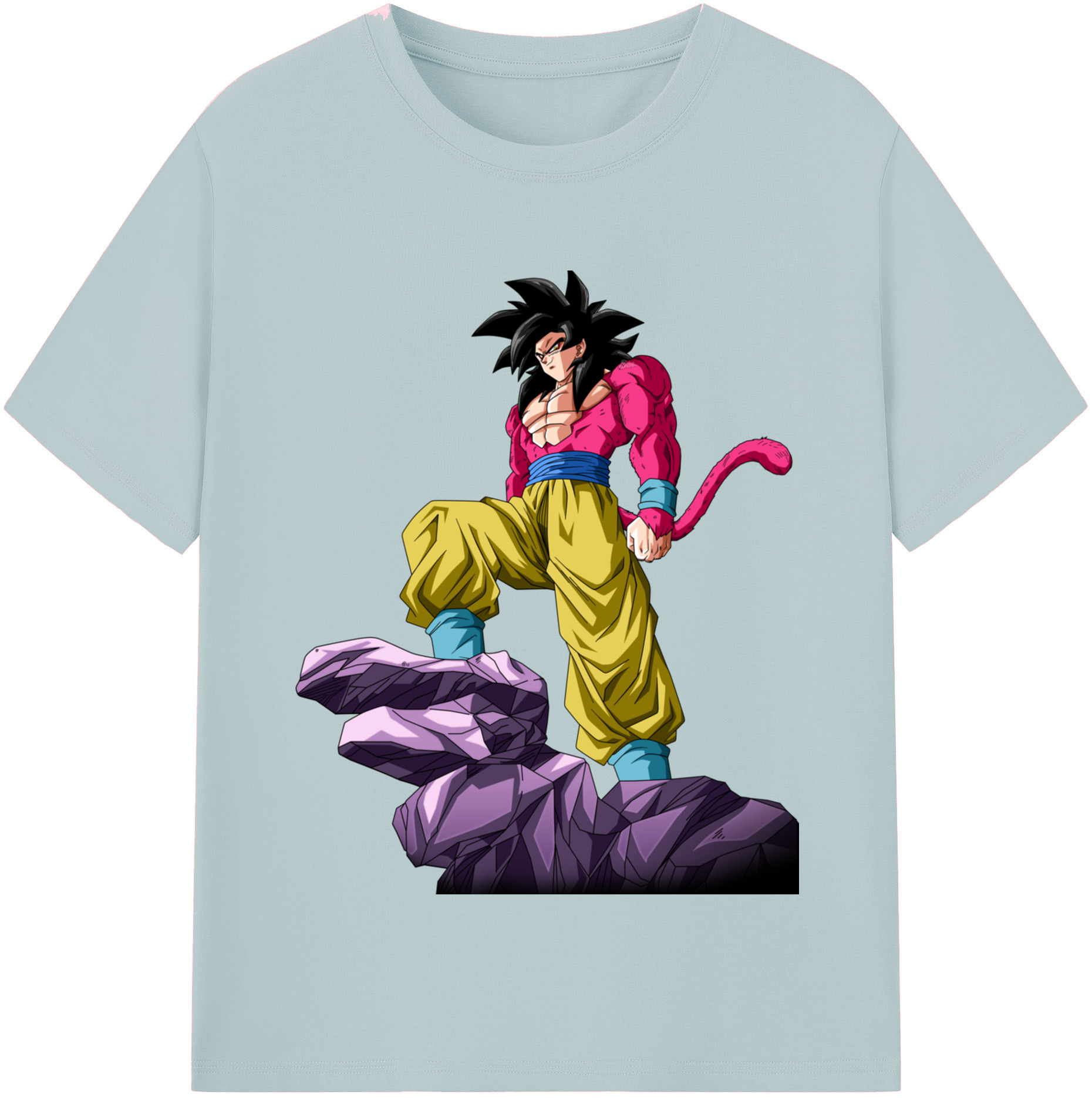 （画像用） ドラゴンボール 孫悟空（そん ごくう）Son Goku カカロット DRAGON BALL Kakarotto 綿100％半袖Tシャツ（フロントプリント）